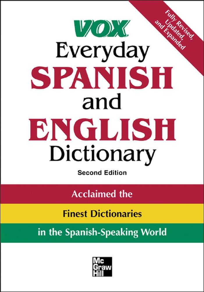 スペイン語 辞典 VOX DICCIONARIO GENERAL Amazon.com: Vox Everyday Spanish and English Dictionary (VOX